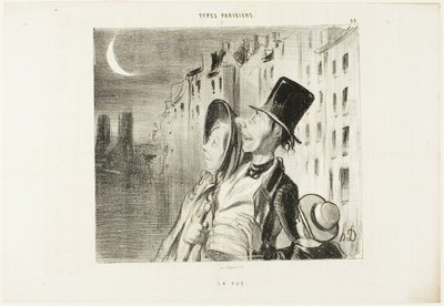 Sight, levy 39 kirjasta Types Parisiens. tekijältä Honoré Victorin Daumier