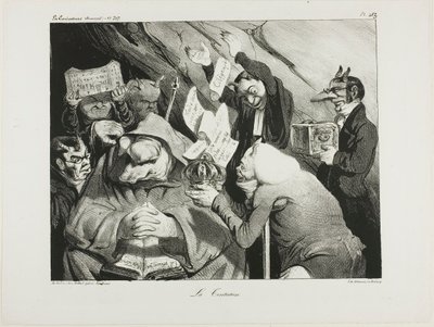 Kiusaus, levy 453 tekijältä Honoré Victorin Daumier