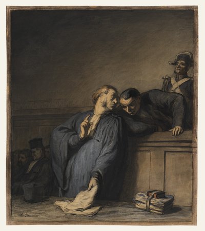 Rikosasia tekijältä Honoré Daumier