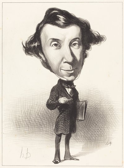 Alex. Ch. Henri de Tocqueville tekijältä Honoré Daumier