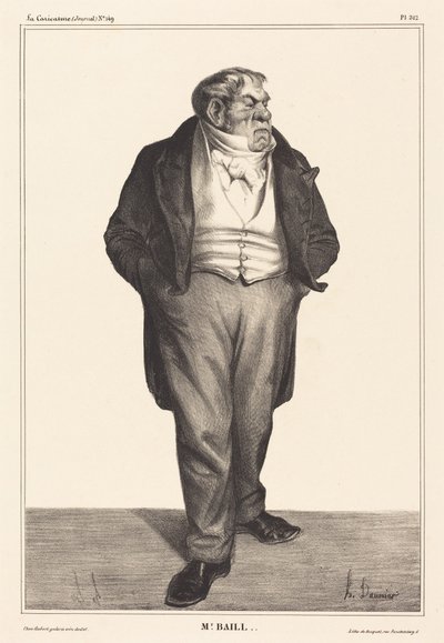 Baillot tekijältä Honoré Daumier