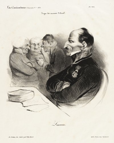 Baron de Lascours tekijältä Honoré Daumier
