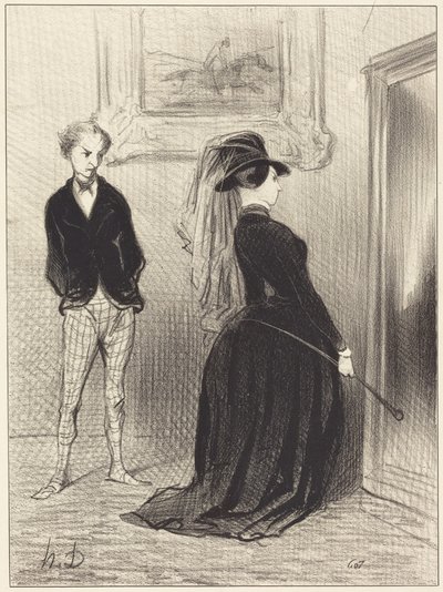 Onpa outoa... minulta ei enää tule ideoita... paitsi... tekijältä Honoré Daumier
