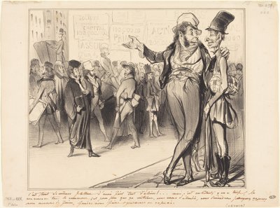 Onhan se kuitenkin imartelevaa, että on kouluttanut niin monta oppilasta!... tekijältä Honoré Daumier
