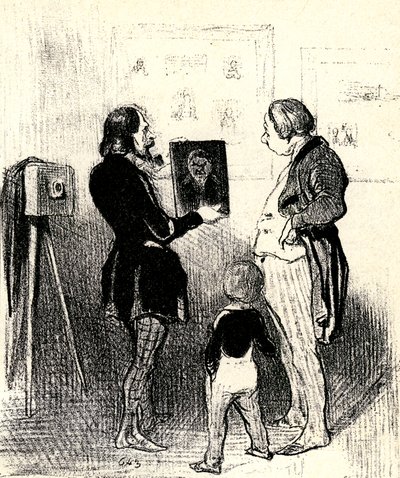 Daguerreotypia tekijältä Honore Daumier