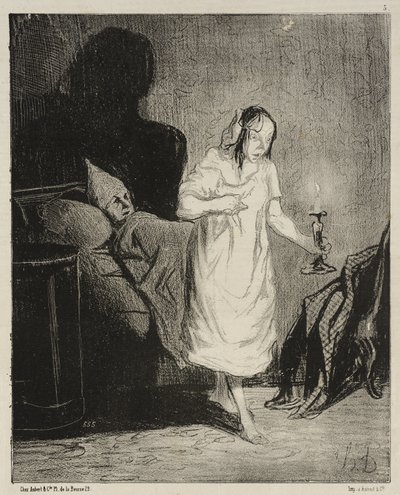 Kuulehan, Bichette ... mitä oikein ajattelet ... tekijältä Honoré Daumier