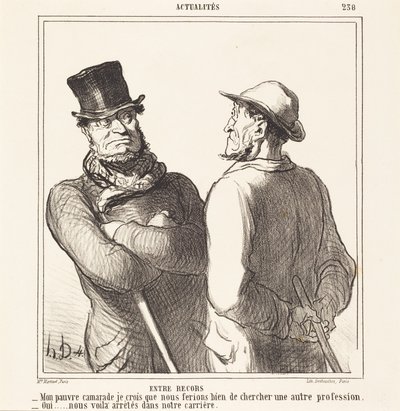 Muistojen välissä tekijältä Honoré Daumier