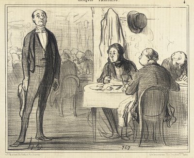 Onko se poika?... tekijältä Honoré Daumier