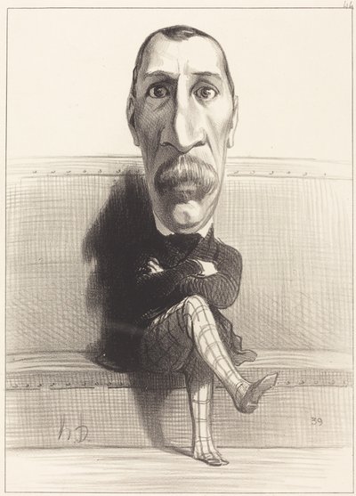 Eus. Isidore Buvignier tekijältä Honoré Daumier