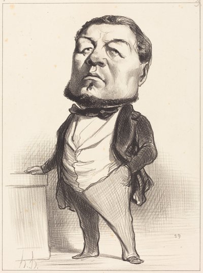 F.J. Ducoux tekijältä Honoré Daumier
