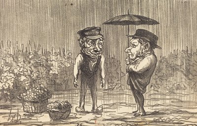 Tästä säästä ei pidä valittaa... tekijältä Honoré Daumier