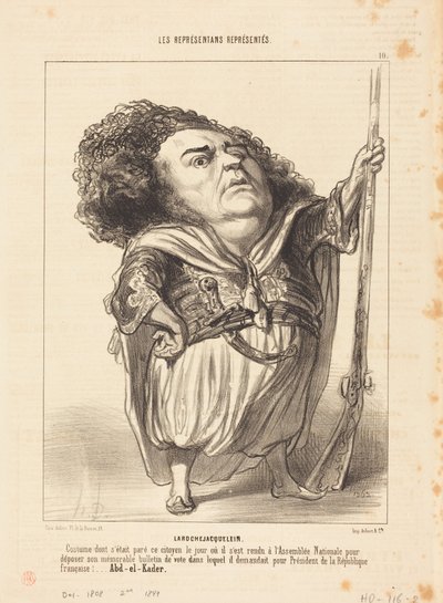 Henri de Larochejacquelein tekijältä Honoré Daumier