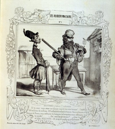 Ideoita ja legendoja Philipon tekijältä Honoré Daumier