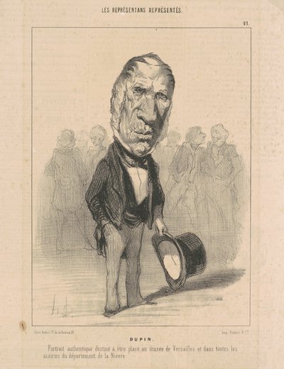 J. Jacques Dupin tekijältä Honoré Daumier