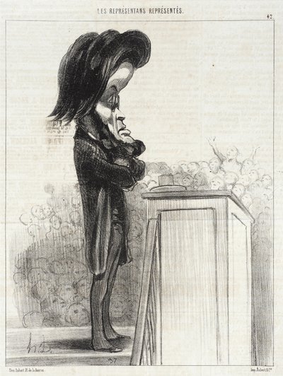 Jules Favre tekijältä Honoré Daumier