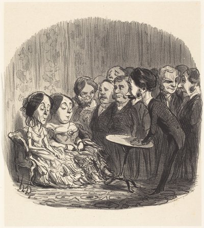 Poltergeist tekijältä Honoré Daumier