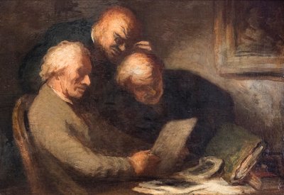 Tulosteiden ystävä tekijältä Honore Daumier