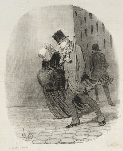 Kunnon porvarit (vedossarja) tekijältä Honoré Daumier