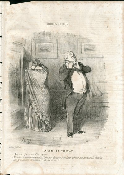 Charivari tekijältä Honoré Daumier