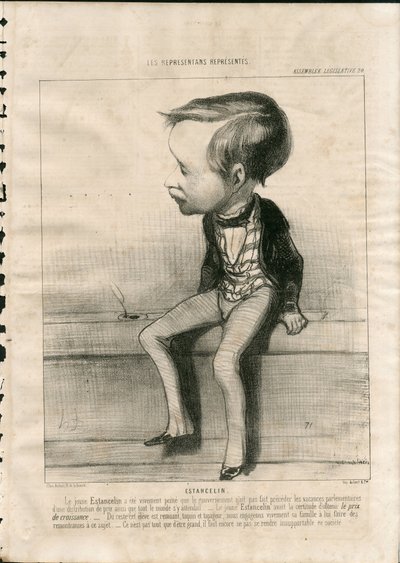 Charivari tekijältä Honoré Daumier