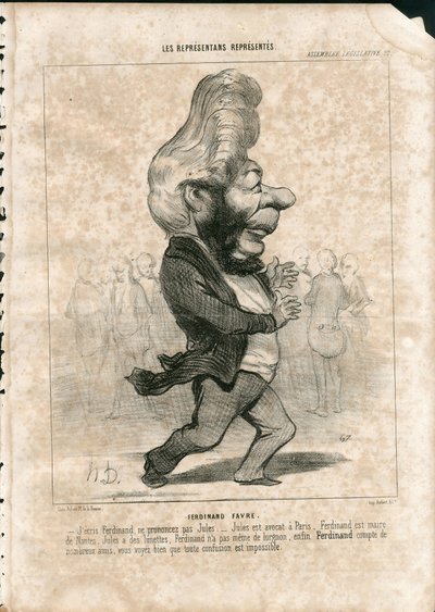 Charivari tekijältä Honoré Daumier