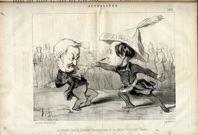Charivari tekijältä Honoré Daumier