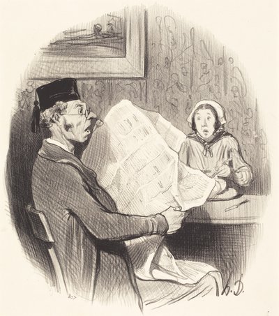 Yhä hirviö muoto tekijältä Honoré Daumier