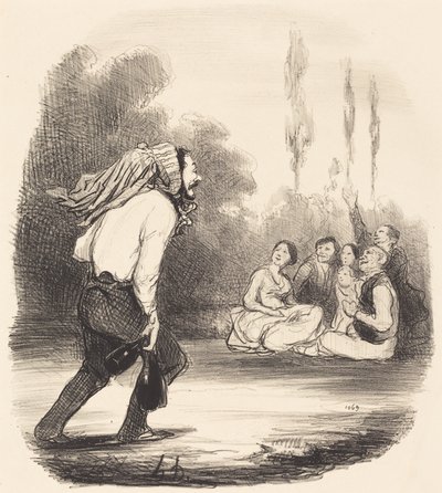 Yhteiskunnan jokerin tekijältä Honoré Daumier