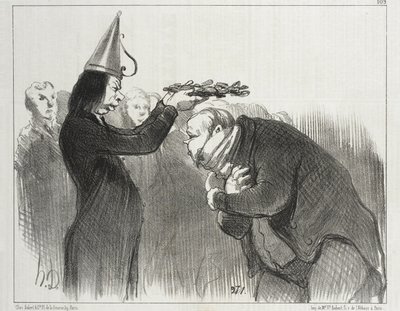 Seuraava palkintojenjako Académie Françaisessa tekijältä Honoré Daumier