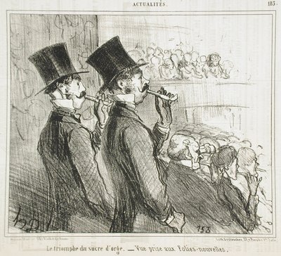 Ohrasokerin riemuvoitto tekijältä Honoré Daumier
