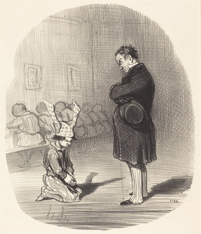 Kapinan seuraukset tekijältä Honoré Daumier