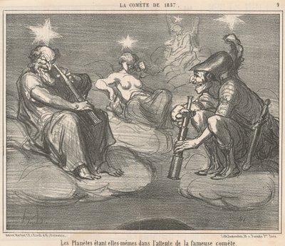Planeetat ovat oma itsensä tekijältä Honoré Daumier