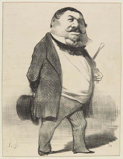 "Lucien Murat" tekijältä Honoré Daumier