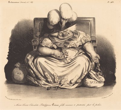 Marie-Louise-Charlotte-Philippinepairie tekijältä Honoré Daumier