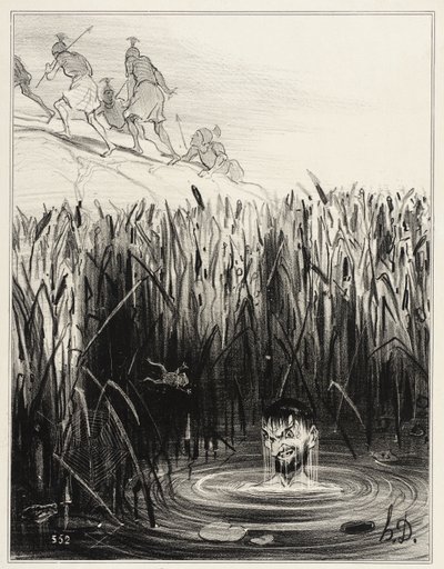 Marius Minturnaessa tekijältä Honoré Daumier
