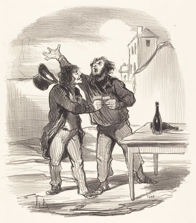 Jäsen... 10. joulukuuta ottaen... tekijältä Honoré Daumier