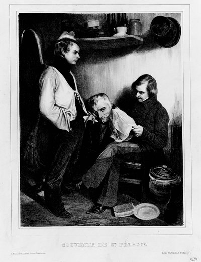 Muistoja Sainte-Pelagiesta tekijältä Honoré Daumier