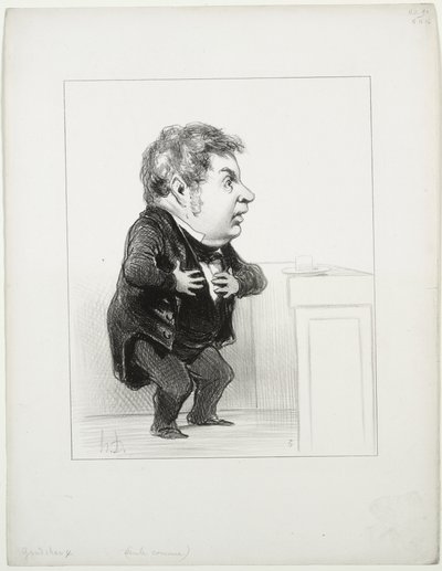 Michel Goudchaux tekijältä Honoré Daumier