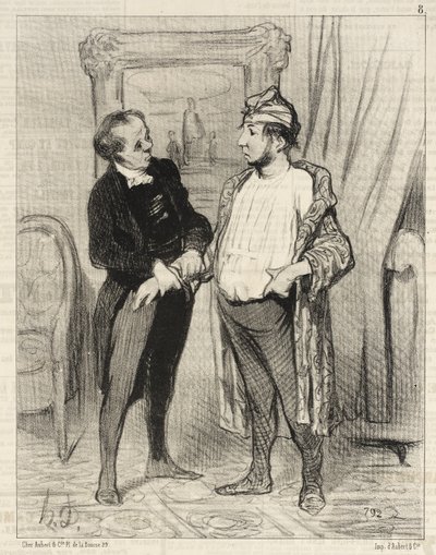 Rakkaani, vakuutan sinulle, että minä sinua... tekijältä Honoré Daumier