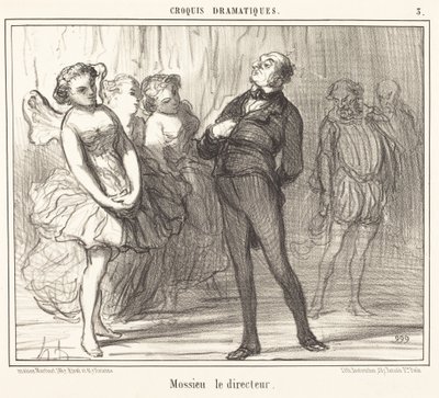 Mossie ohjaaja tekijältä Honoré Daumier