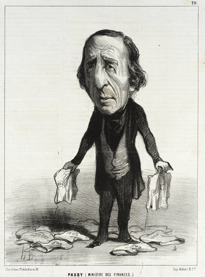 Passy (valtiovarainministeri) tekijältä Honoré Daumier