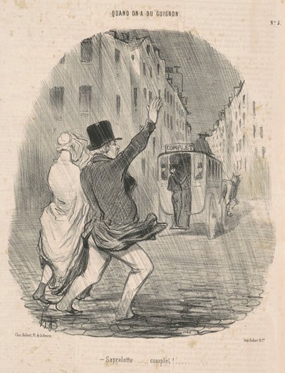 Saprelotte ... Valmis! ... tekijältä Honoré Daumier