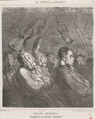 Musiikilliset istunnot tekijältä Honoré Daumier