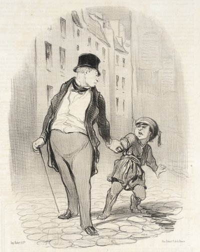 Jos et tule kouluun tuon nopeammin tekijältä Honoré Daumier
