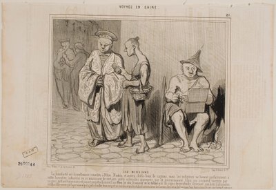 Kerjäläiset tekijältä Honoré Daumier