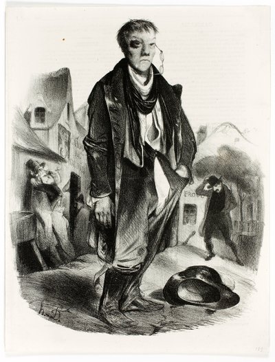 Juoppo tekijältä Honoré Daumier