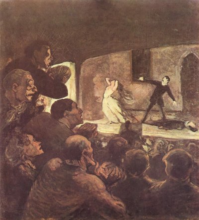 Melodraama tekijältä Honoré Daumier