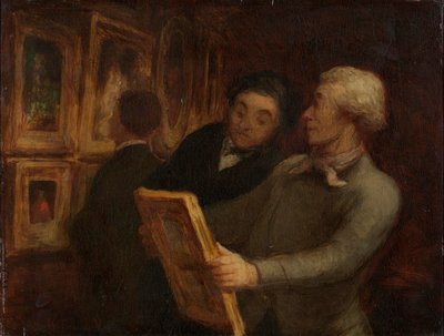 Maalauksen ystävät tekijältä Honoré Daumier