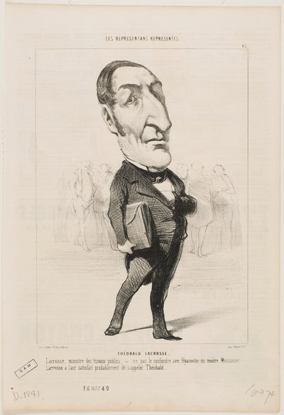 Theobald Lacrosse tekijältä Honoré Daumier