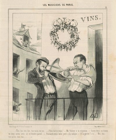 Sinun, sinun... sinun tainasi... tekijältä Honoré Daumier
